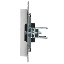 Заглушка с суппортом МЗ10-БрБ белый IEK BRITE BR-PL10-K01