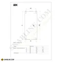 Корпус металлический IEK ПР IP31