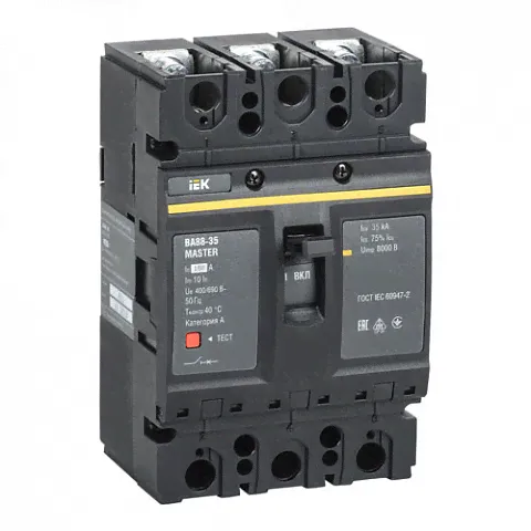 Автомат IEK MASTER ВА88-35 3Р 250А 35кА