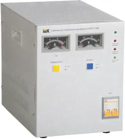 Стабилизатор напряжения IEK СНИ1 5кВА однофазный серый (IVS10-1-05000)