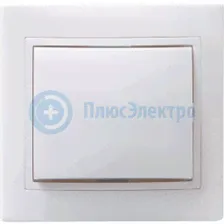 ВС10-1-0-КБ Выключатель 1кл 10А IEK КВАРТА Белый