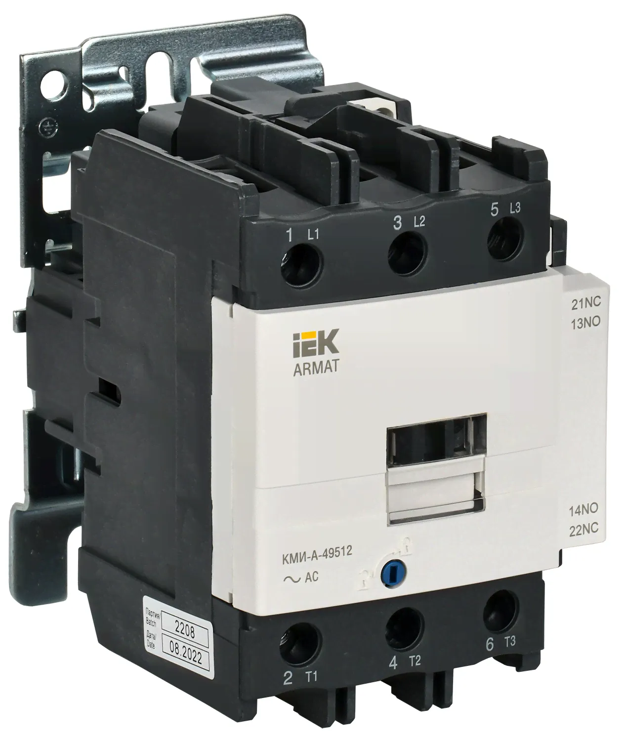ARMAT Контактор КМИ-А-49512 LC1D 95А 400В/АС3 1НО/1НЗ IEK